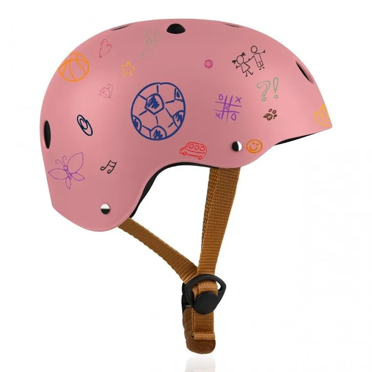 Lionelo, kask rowerowy, Pink Rose