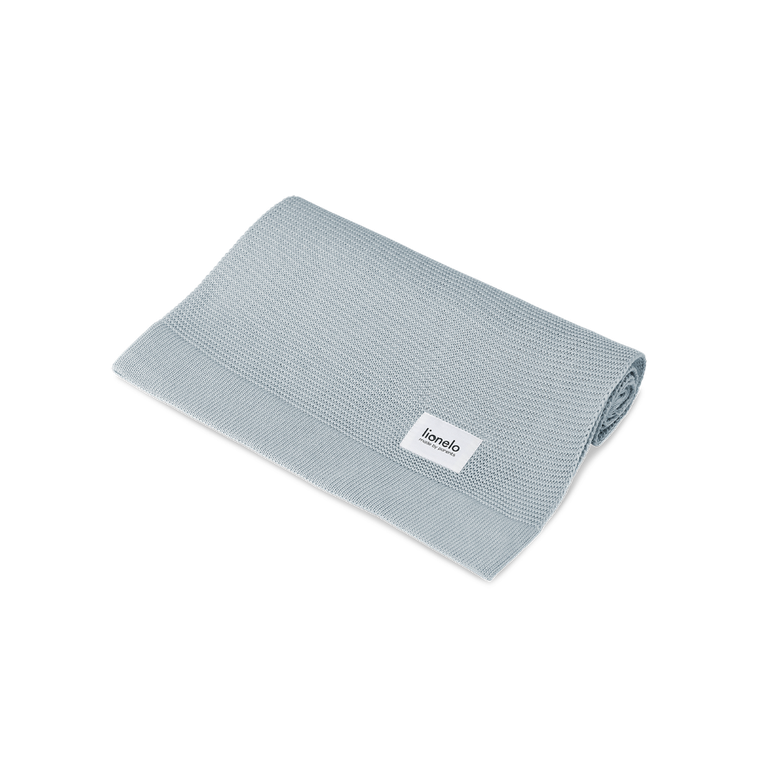 Lionelo, kocyk bambusowy, Grey, 75-100 cm