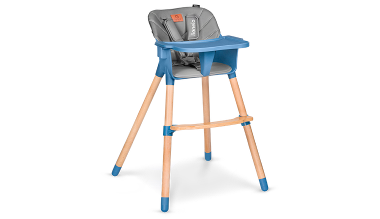 Lionelo, Koen, krzesełko do karmienia, Blue Sky