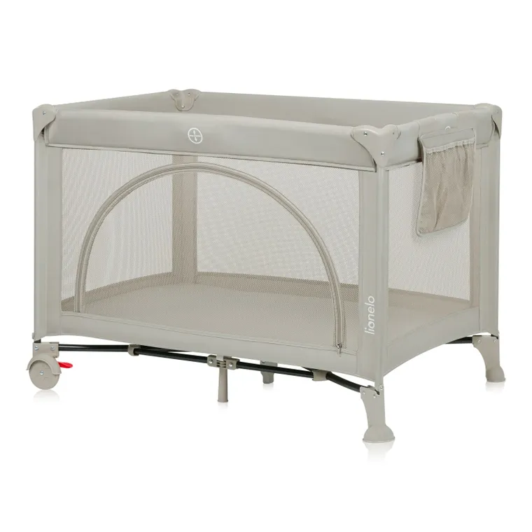 Lionelo, Laura, kompaktowe łóżeczko turystyczne, Beige Sand