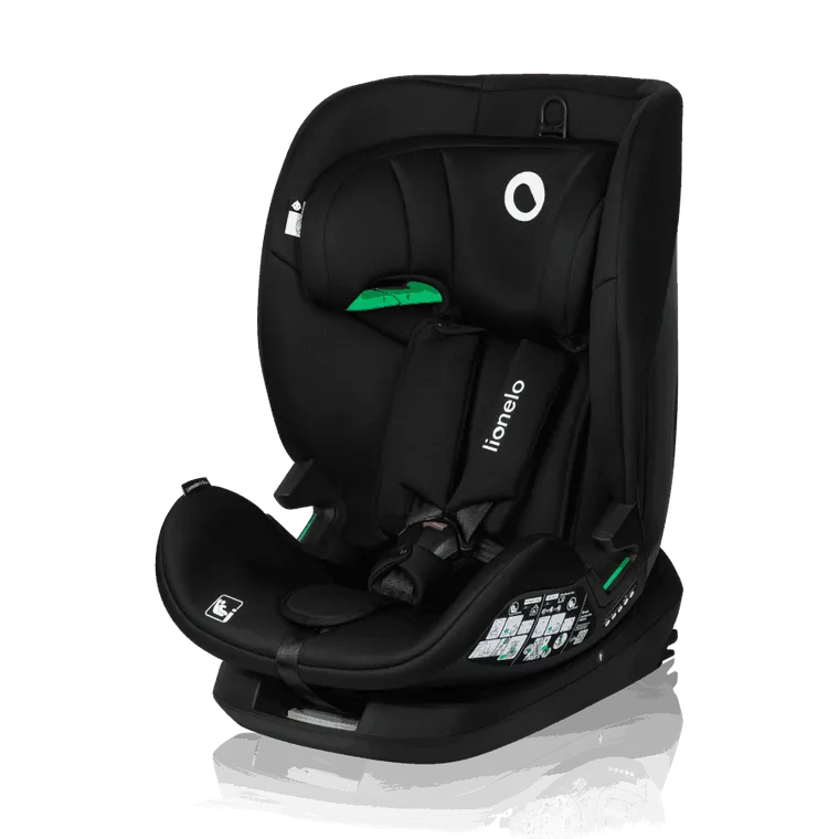 Lionelo, Lavender I-Size, fotelik samochodowy, Black Carbon, 76-150 cm