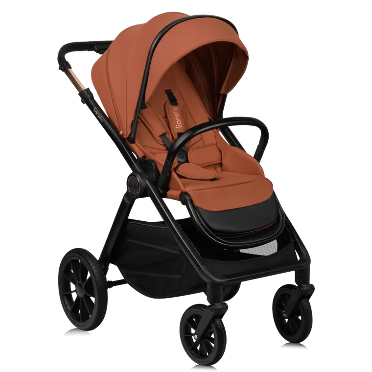 Lionelo, Layla, wózek wielofunkcyjny, 3w1, Brown Rust