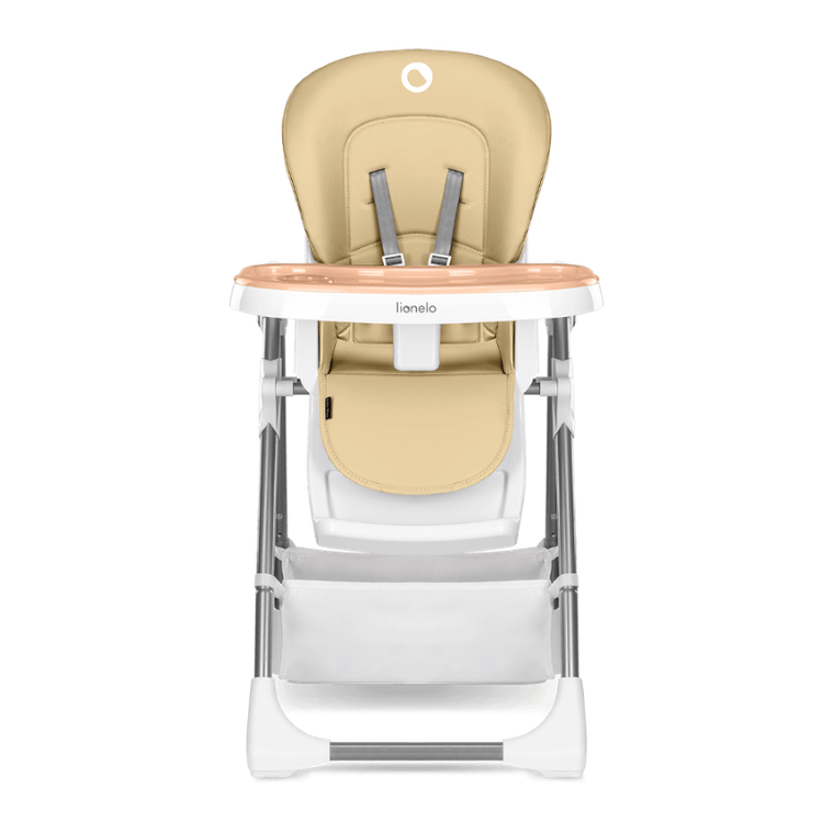 Lionelo, Linn Plus, krzesełko do karmienia, Beige
