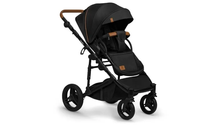 Lionelo, Mari Tour, wózek wielofunkcyjny z zestawem akcesoriów, 2w1, Black Onyx