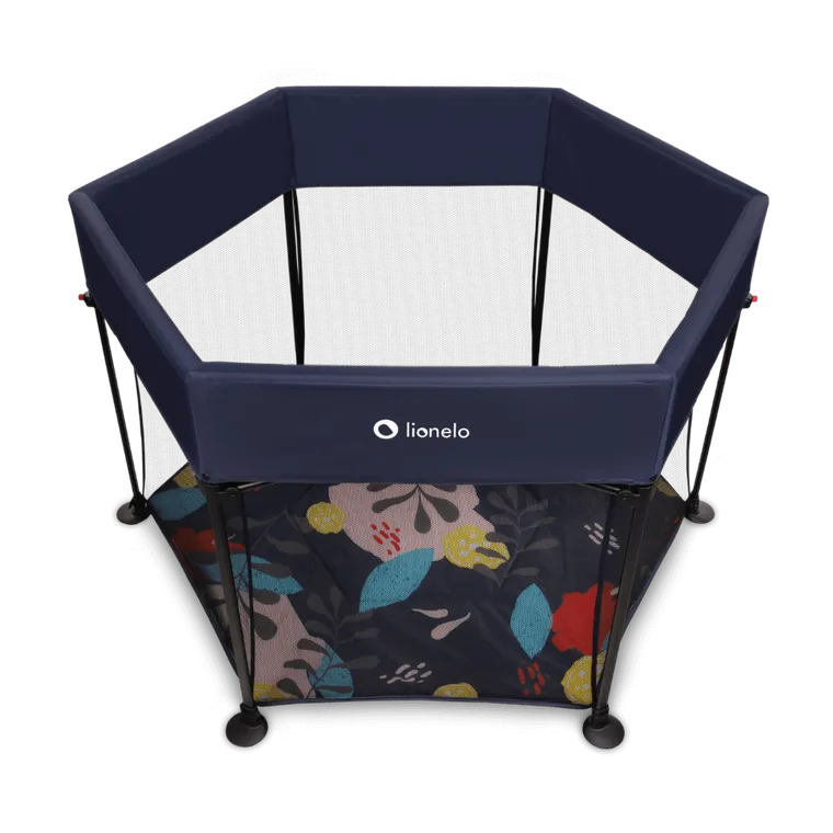 Lionelo, Roel, kojec dla dziecka, Blue Navy, 112-112 cm