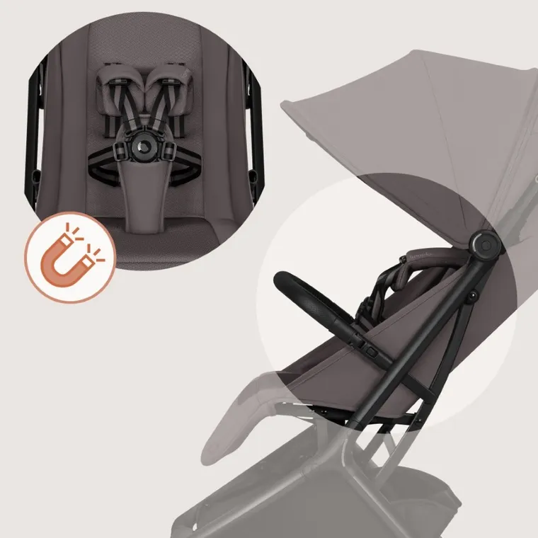 Lionelo, Sia, wózek spacerowy, beige taupe