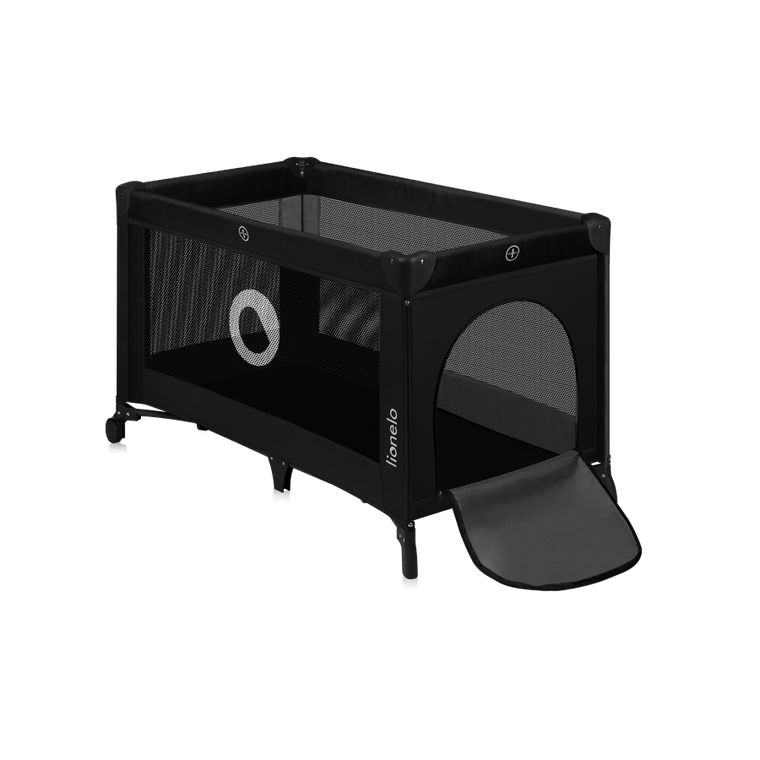 Lionelo, Stefi, łóżeczko turystyczne, Black Carbon