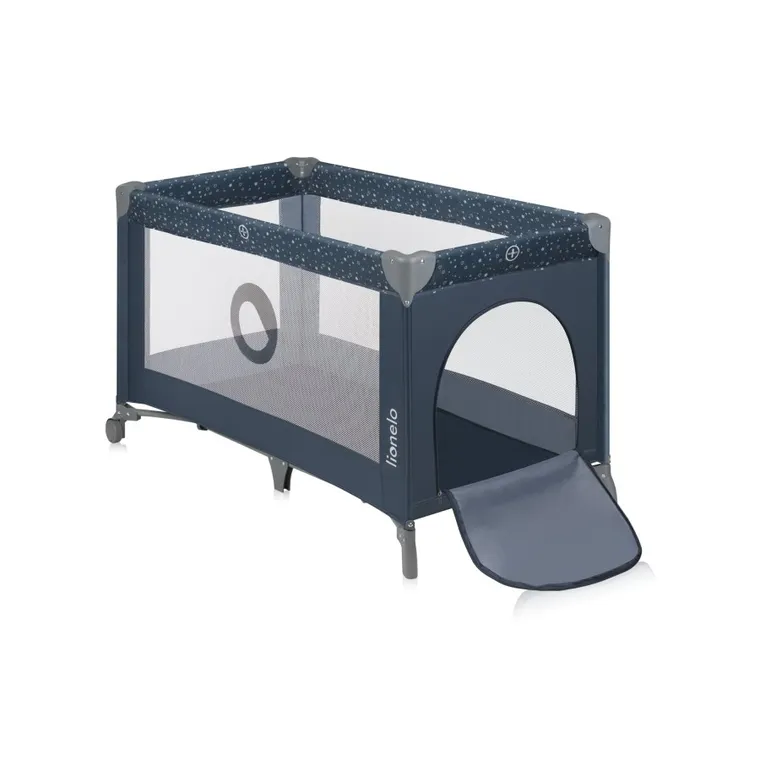 Lionelo, Stefi, łóżeczko turystyczne, Blue Grey