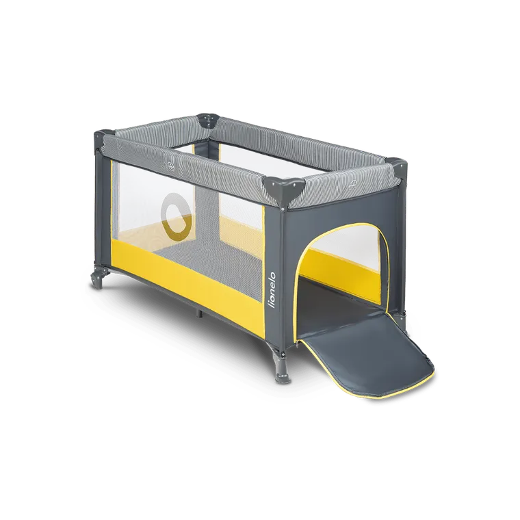 Lionelo, Stefi, łóżeczko turystyczne, Yellow Lemon