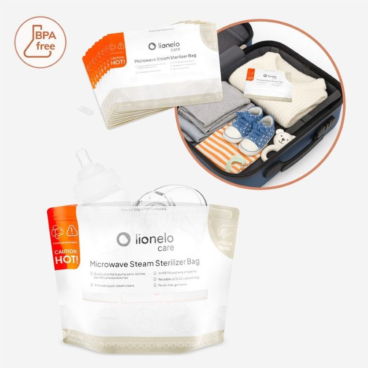 Lionelo, Thermobag, woreczki do sterylizacji, 16 szt.