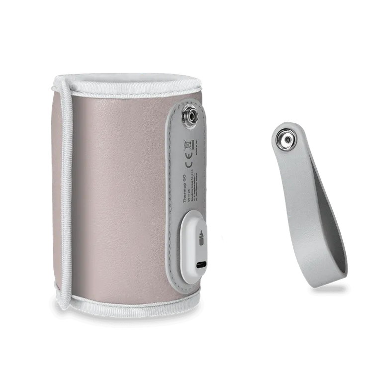 Lionelo, ThermUp Go, przenośny podgrzewacz do butelek, Pink