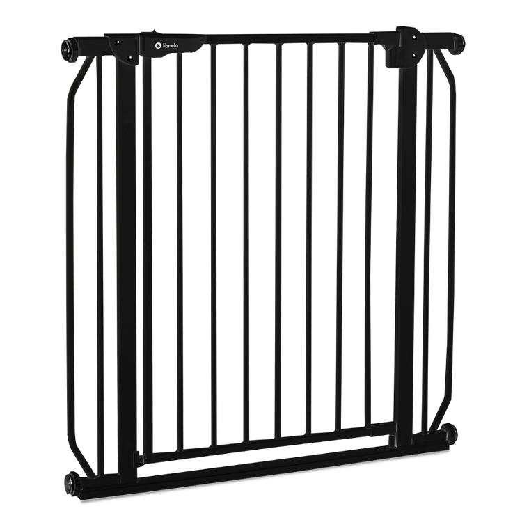 Lionelo, Truus Slim, barierka ochronna, Black Onyx