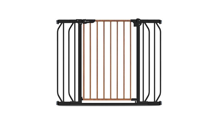 Lionelo, Truus, Slim, bramka ochronna, Black Carbon Natural