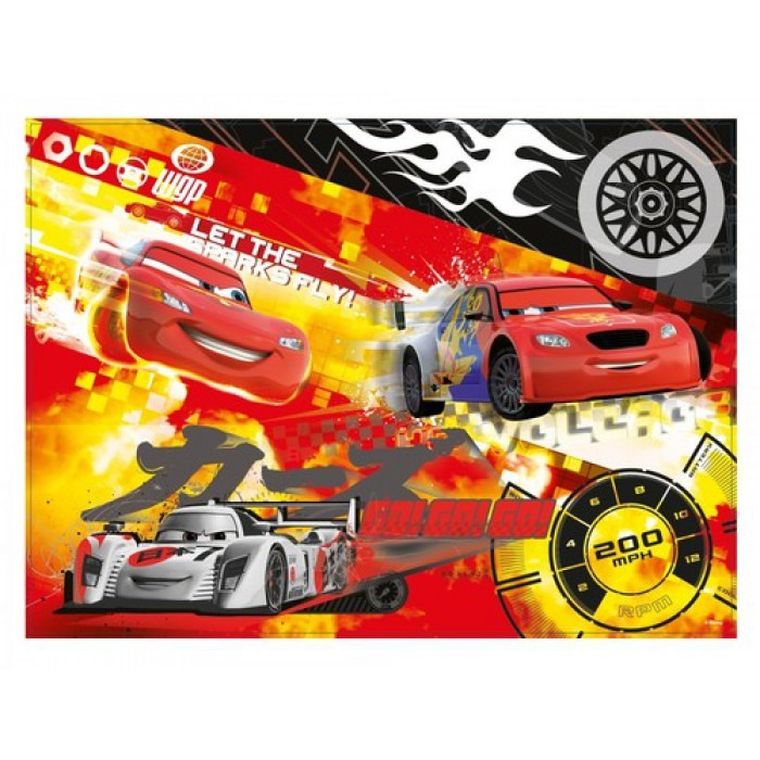 Lisciani, Auta, puzzle dwustronne maxi, 60 elementów