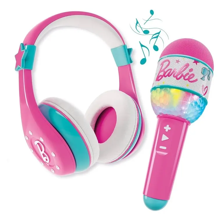 Lisciani, Barbie, Niech zabrzmi twój styl, słuchawki i mikrofon