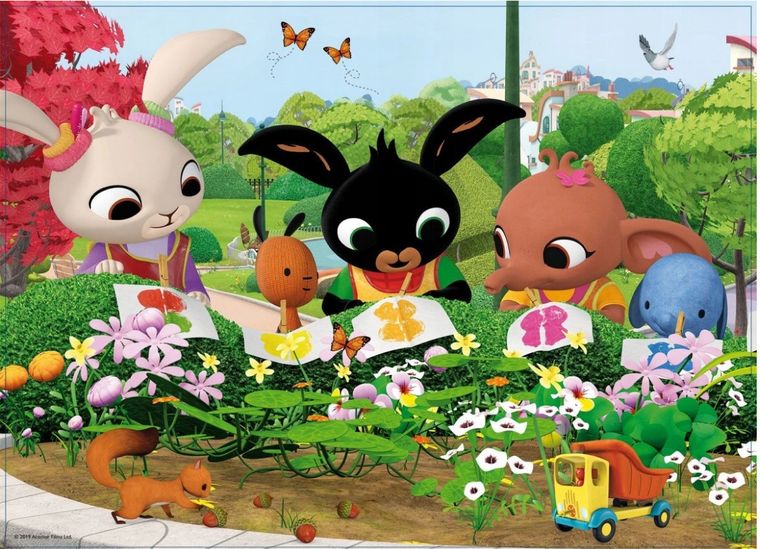 Lisciani, Bing, Podziwiajmy naturę, puzzle, 24 elementy