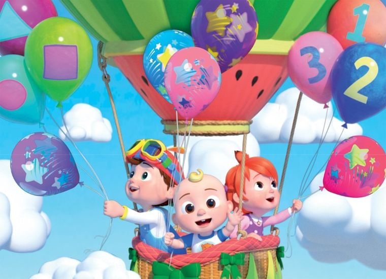 Lisciani, CoComelon, Bądź uprzejmy dla wszystkich, dwustronne puzzle podłogowe, 2-24 elementy