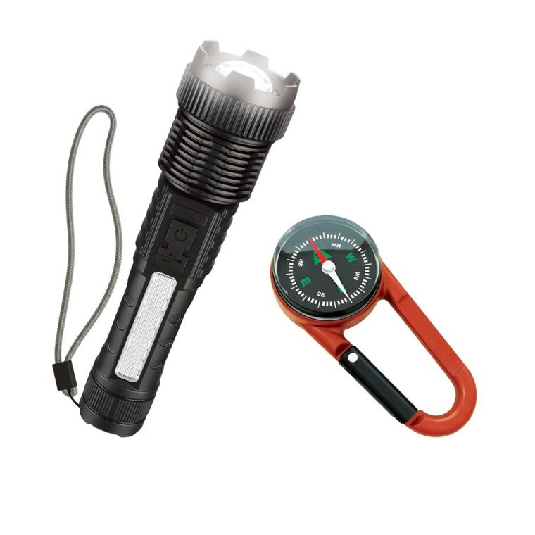 Lisciani, I'm a Genius, Explorer, Adventure Kit, latarka z kompasem