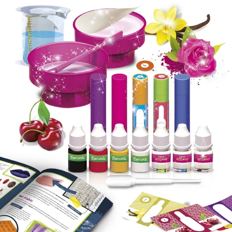 Lisciani, I'm a Genius, Manufaktura Szminek, zestaw kreatywny