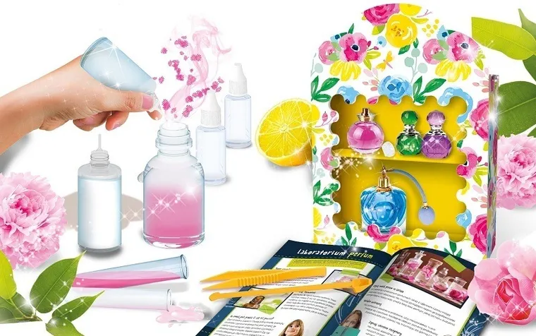 Lisciani, I'm a Genius, Moje pierwsze perfumy, zestaw kreatywny