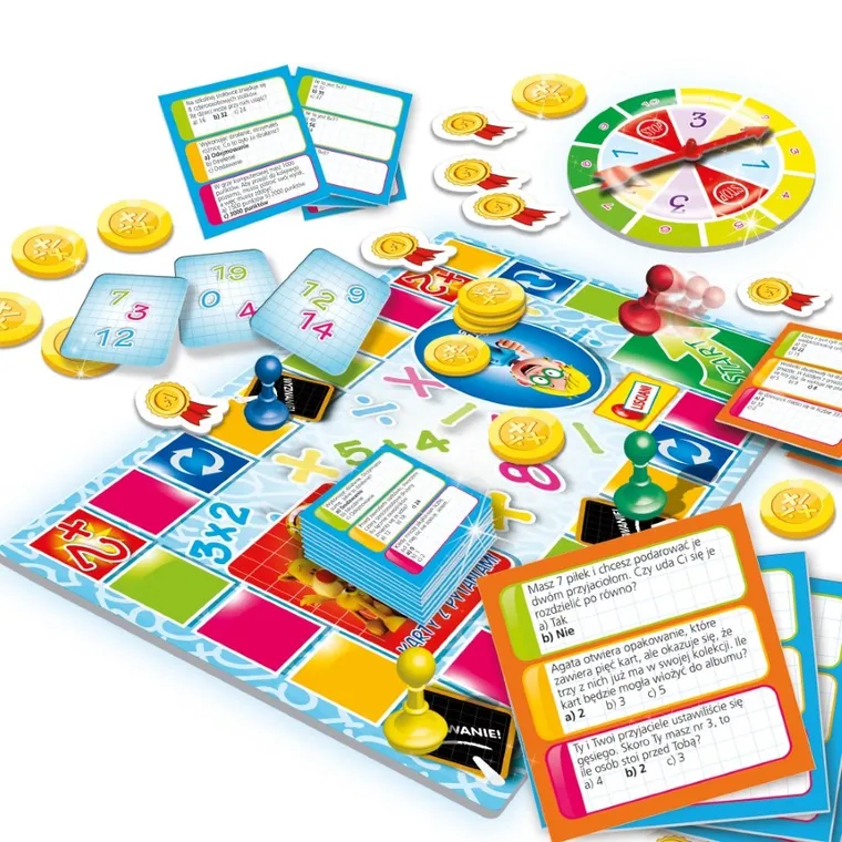 Lisciani, I'm a Genius, Quiz Matematyka, gra edukacyjna