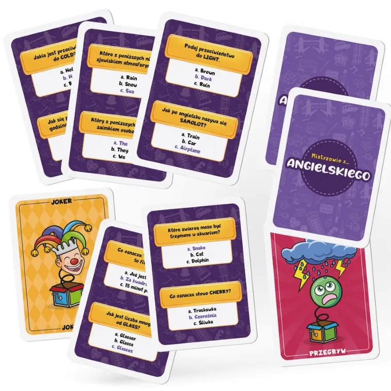 Lisciani, I'm a Genius, Talent School, Mistrzowie z angielskiego, gra edukacyjna