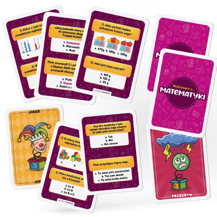 Lisciani, I'm a Genius, Talent School, Mistrzowie z matematyki, gra edukacyjna