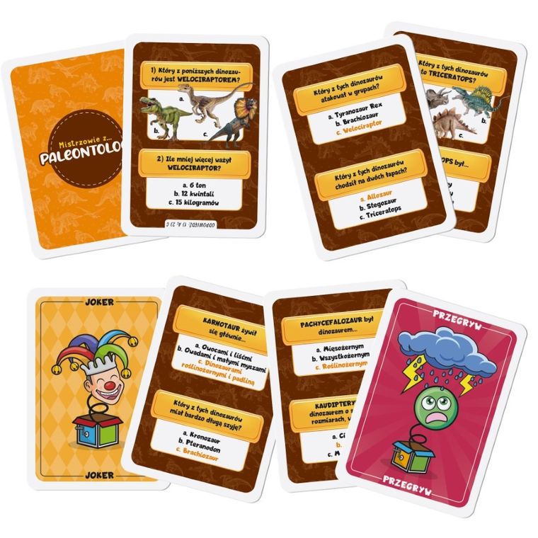 Lisciani, I'm a Genius, Talent School, Mistrzowie z paleontologii, gra edukacyjna
