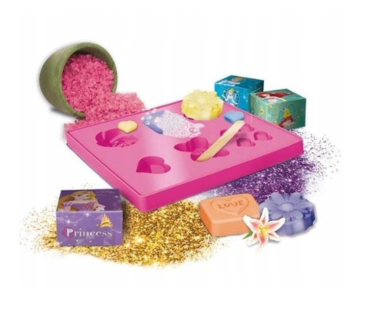 Lisciani, Księżniczki Disneya, magic soaps, zestaw kreatywny