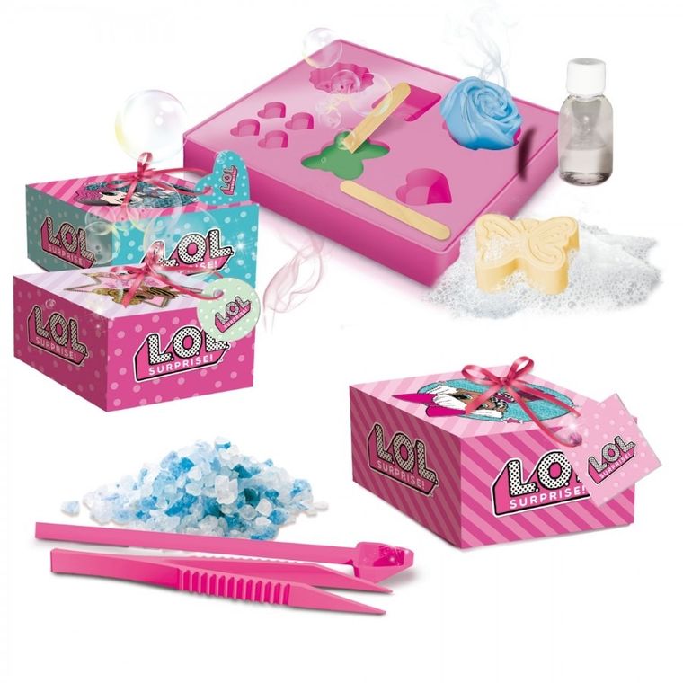 Lisciani, L.O.L. Surprise, Stwórz swoje zapachowe mydełka, zestaw kreatywny