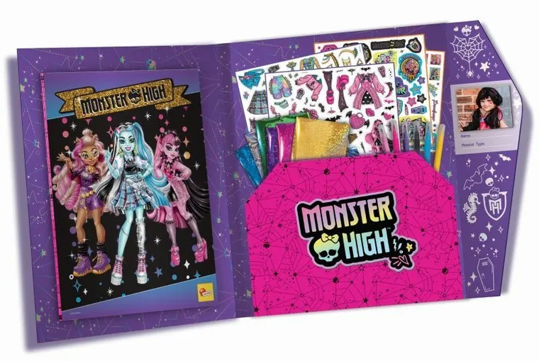 Lisciani, Monster High, Monster Cute, szkicownik