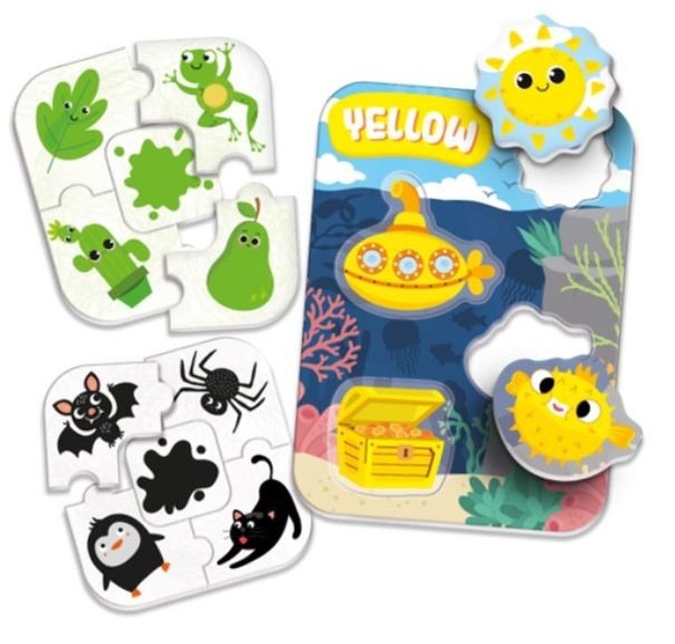 Lisciani, Montessori Baby, gra z kolorami