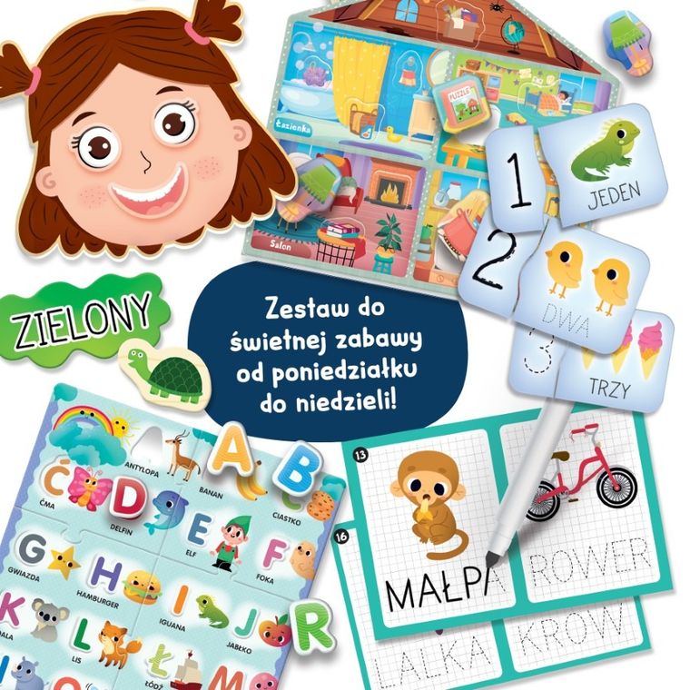 Lisciani, Montessori, Gry na każdy dzień, gra edukacyjna