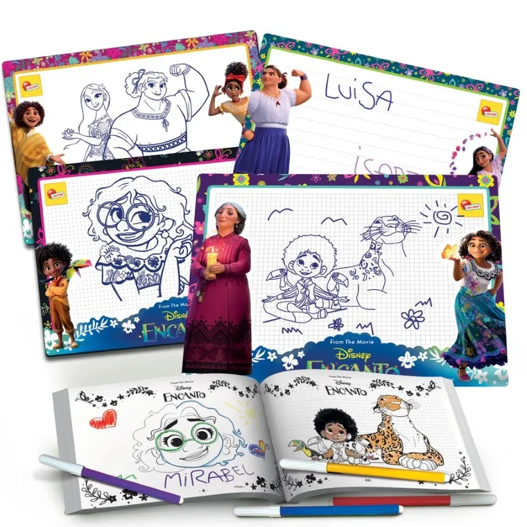 Lisciani, Nasze magiczne Encanto, Szkoła Rysowania, zestaw artystyczny