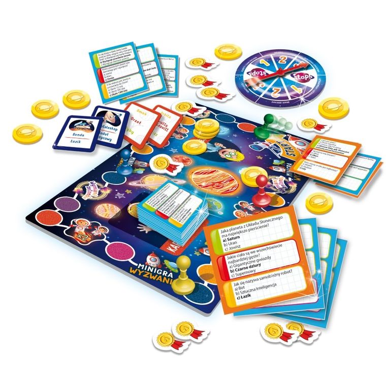 Lisciani, Quiz Planety i Gwiazdy, gra edukacyjna