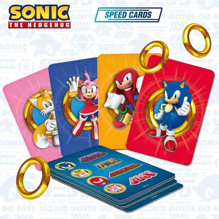Lisciani, Sonic, Speed Cards, gra karciana