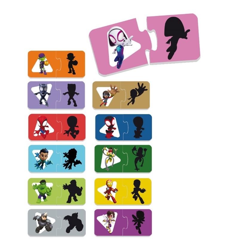 Lisciani, Spidey i super-kumple, gra logiczna