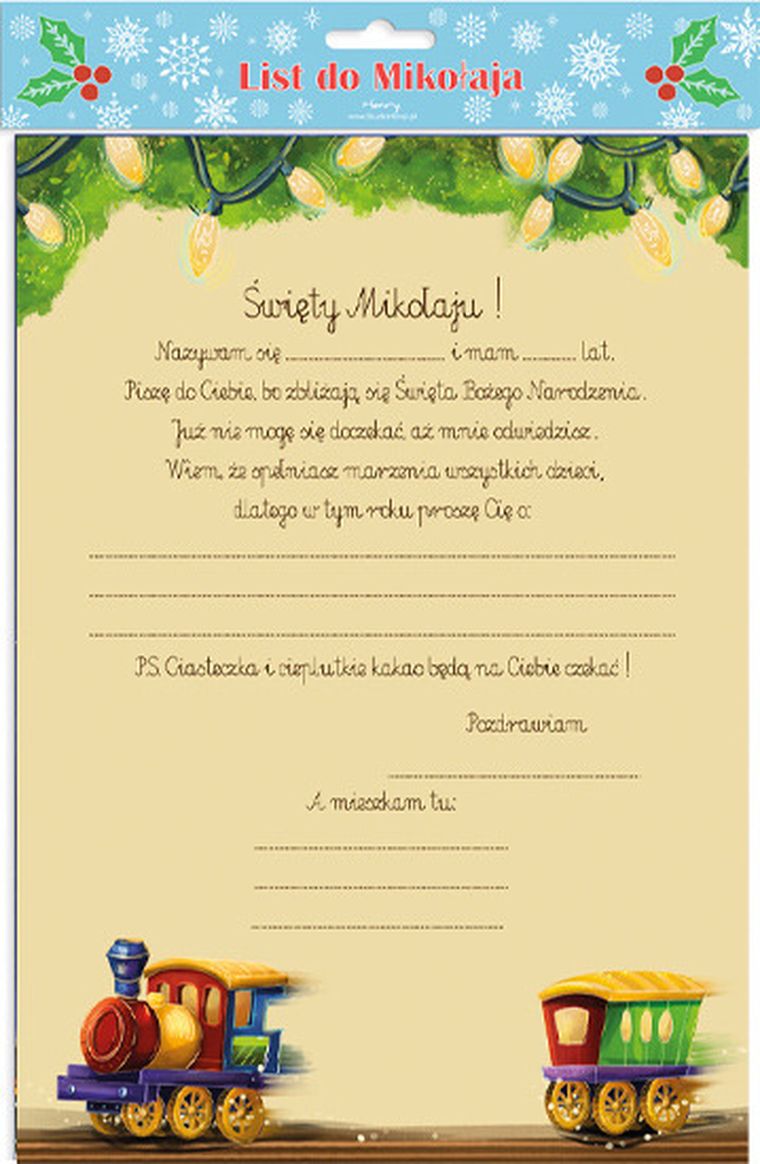 List do Mikolaja