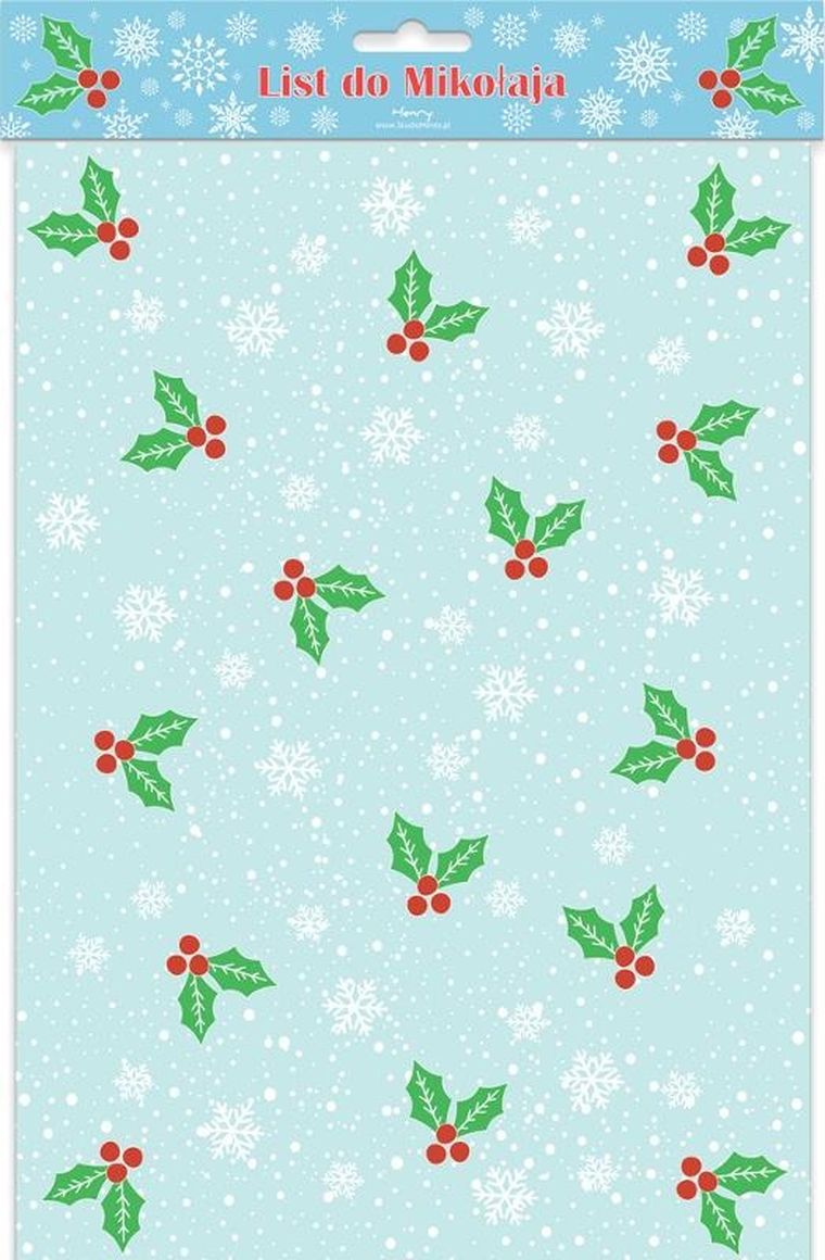 List do Mikołaja. Mikołaj z brodą