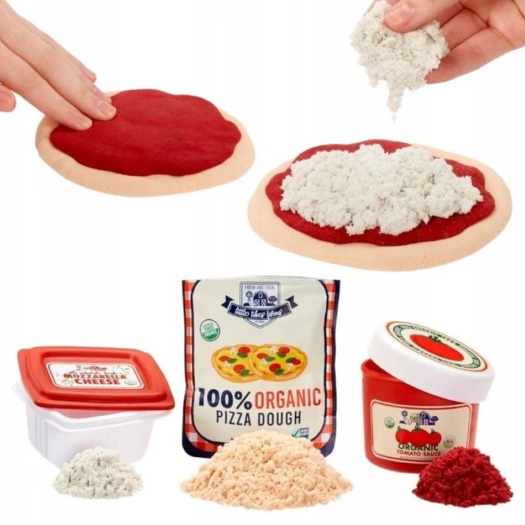 Little Tikes, Creative Chefs, piasek kinetyczny, pizza