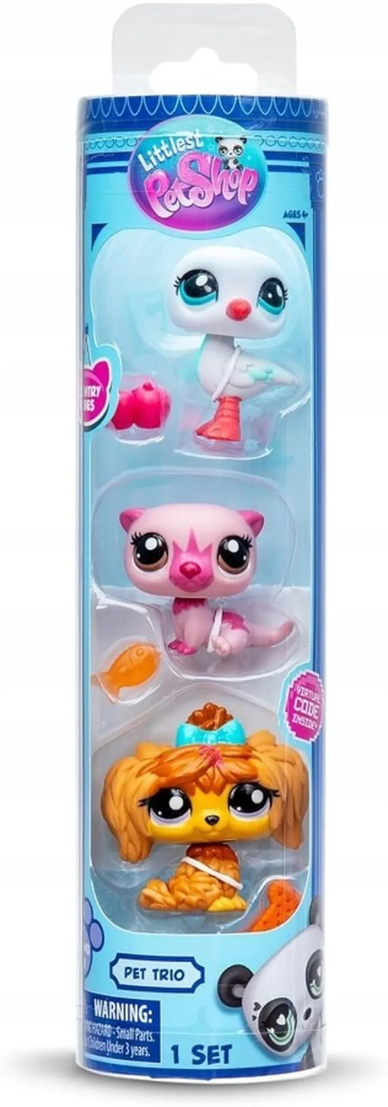Littlest Pet Shop, Pet Trio, zestaw 3 figurek
