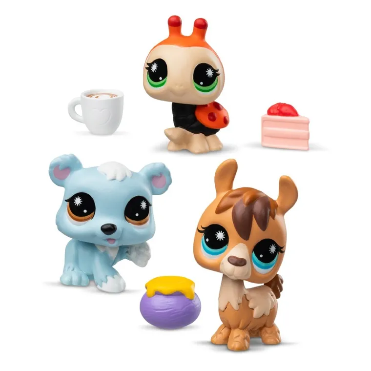 Littlest Pet Shop, Pet Trio, zestaw 3 figurek