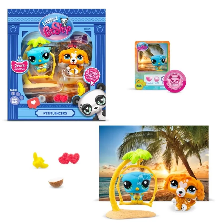 Littlest Pet Shop, Petfluencers, zestaw 2 figurek