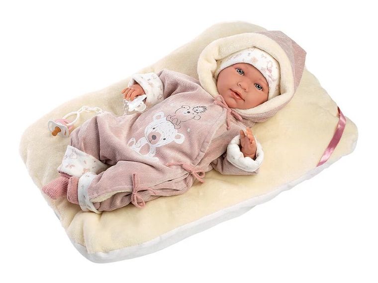 Llorens, Lala, lalka bobas z poduszką, 42 cm