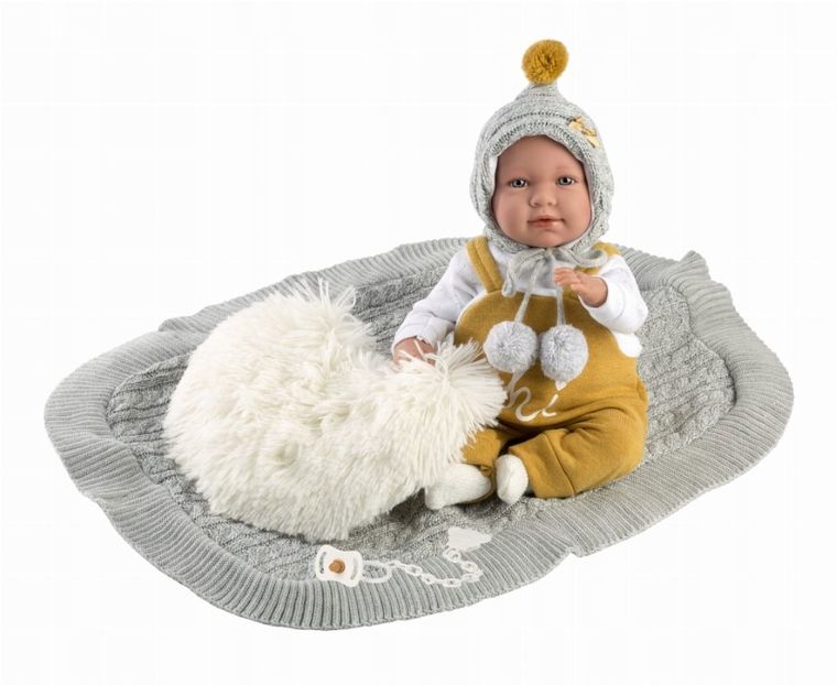 Llorens, Mimi, lalka w żółtym kombinezonie, 42 cm