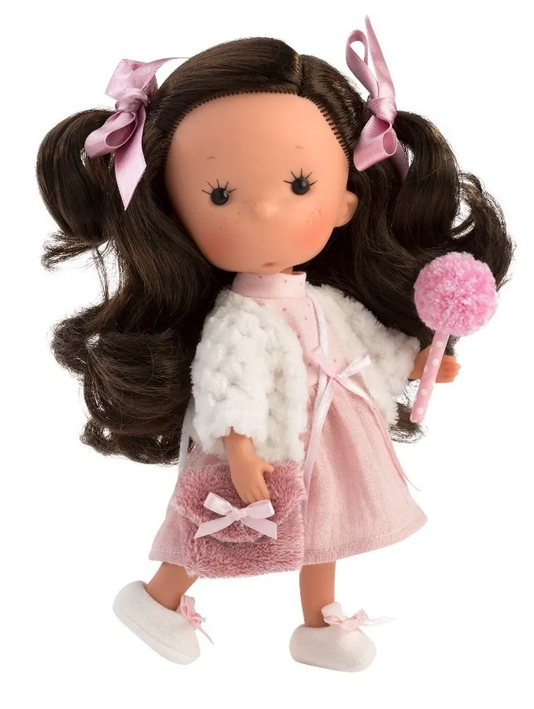 Llorens, Miss Miniss, Melena, lalka brunetka, 26 cm