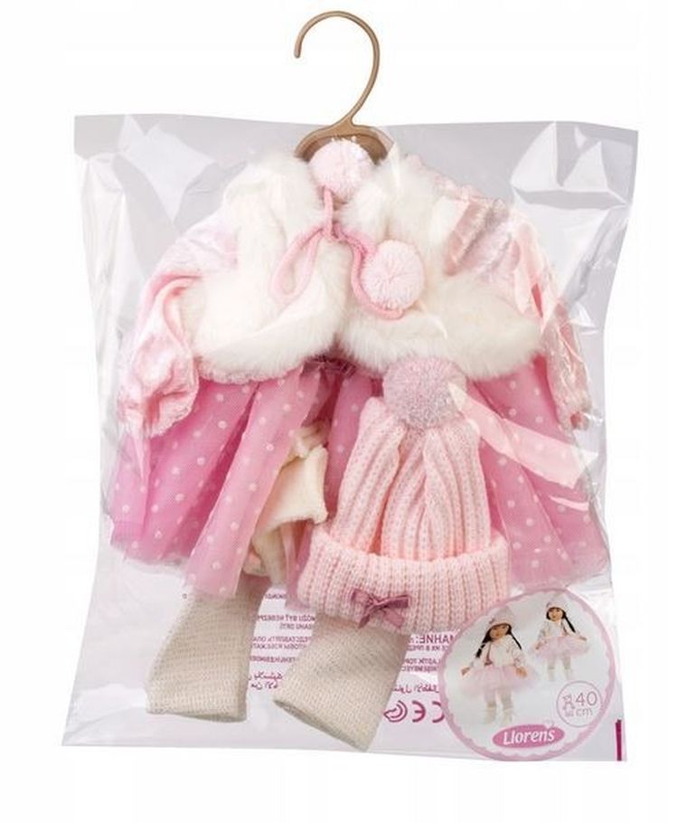 Llorens, sukienka dla lalki, 40 cm
