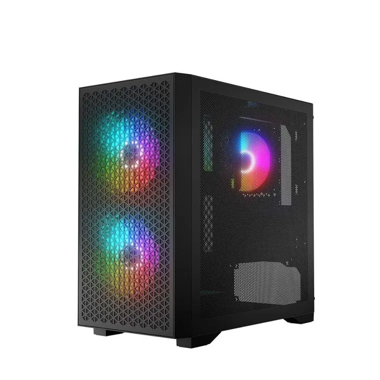 Logic, Dart Pro ARGB Mini, obudowa, USB TYPE-C, czarna