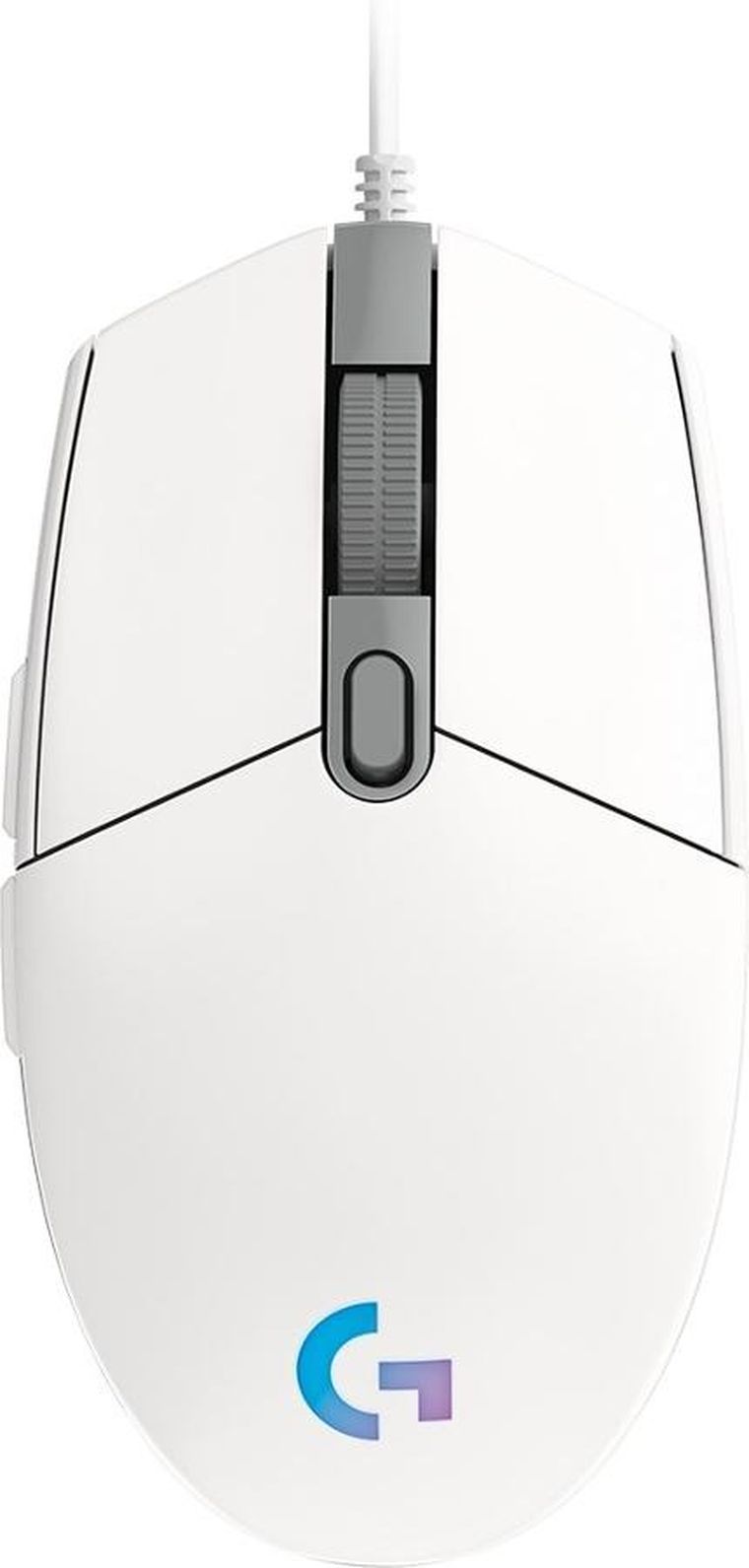 Logitech, G102 Lightsync Wh, mysz