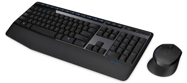 Logitech, klawiatura i mysz, bezprzewodowe, MK345